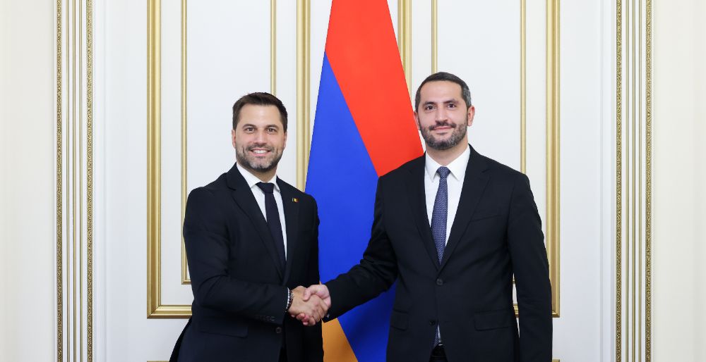 Ռուբեն Ռուբինյանն ընդունել է Բելգիայի «Ռեֆորմիստական շարժում» կուսակցության նախագահի գլխավորած պատվիրակությանը