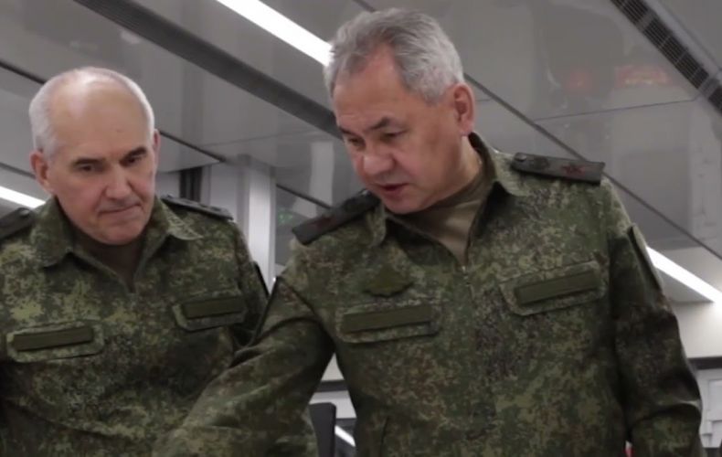 Շոյգուն ժամանել է Ուկրաինայի՝ ռուսական զորքի վերահսկողության տակ գտնվող տարածք (տեսանյութ)