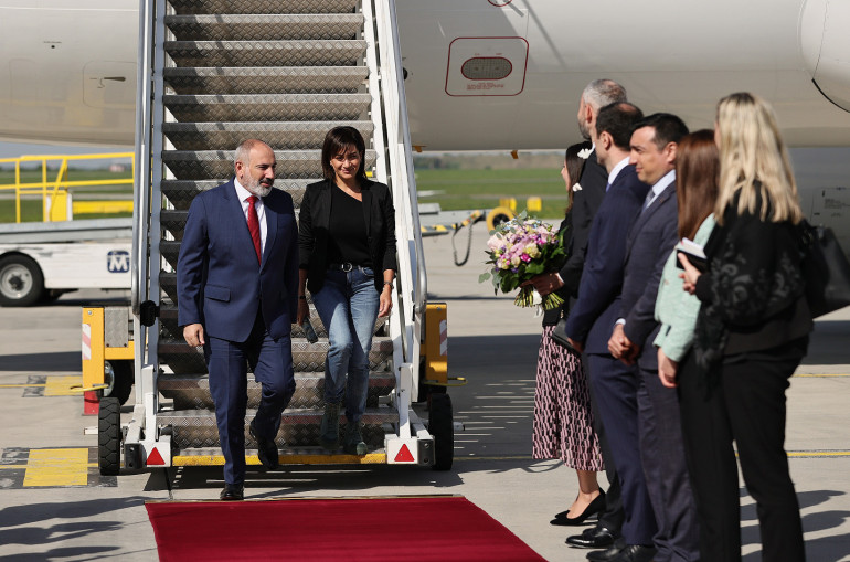 Премьер-министр Пашинян с официальным визитом прибыл в Чешскую Республику