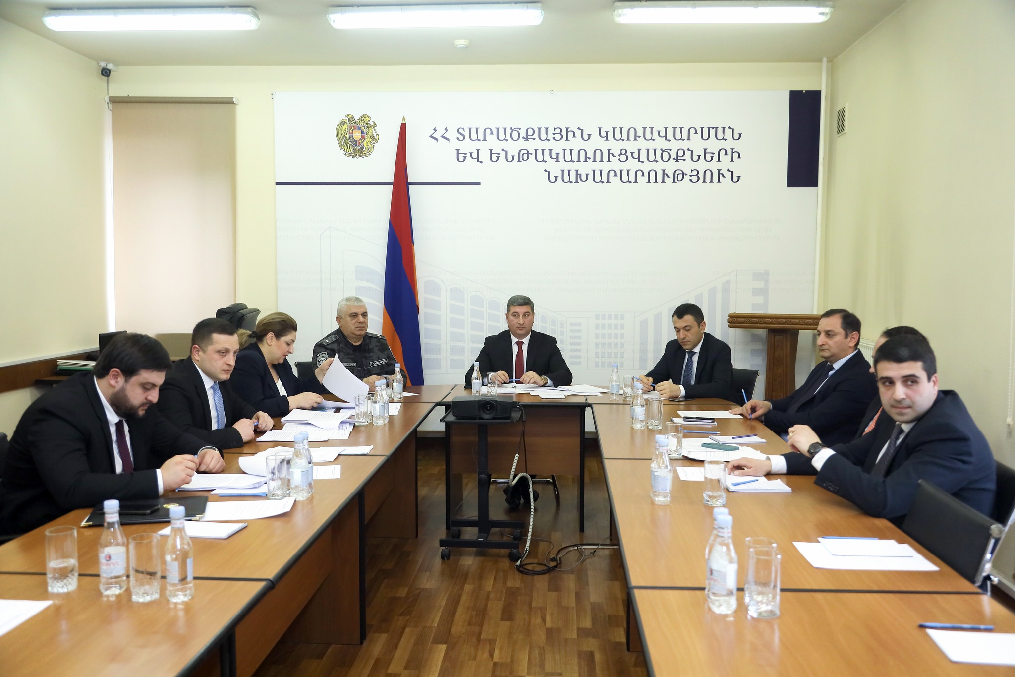 Տեղի է ունեցել «Ճանապարհային դեպարտամենտ» հիմնադրամի հոգաբարձուների խորհրդի նիստը