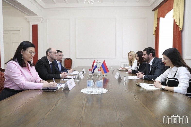 Արման Եղոյանը խորվաթ պատգամավորներին է ներկայացրել Ադրբեջանի կողմից Հայաստանի սուվերեն տարածքների օկուպացիայի մանրամասները