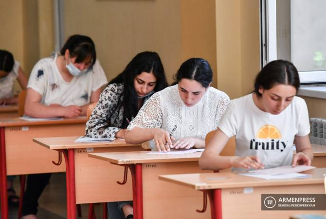«Ռուսաց լեզու» և «Քիմիա» առարկաներից միասնական քննություն կհանձնի 241 և 1 073 դիմորդ