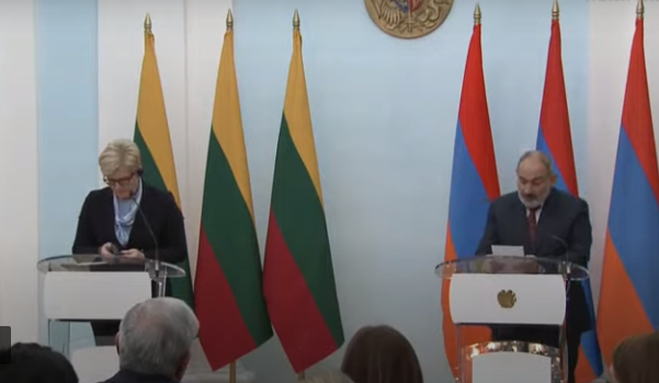 Հայաստանի և Լիտվայի վարչապետների հայտարարությունները․ Ուղիղ