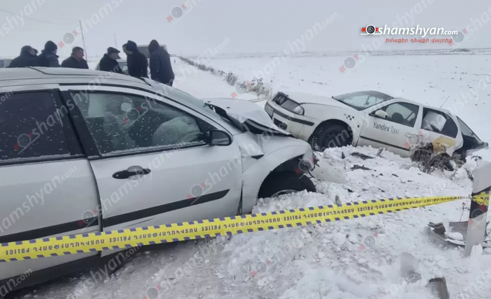 Գեղաձորում բախվել են «Ford Focus»-ը «Scoda»-ն․վերջինը հայտնվել է երթևեկելի գոտուց դուրս․ կա 3 վիրավոր