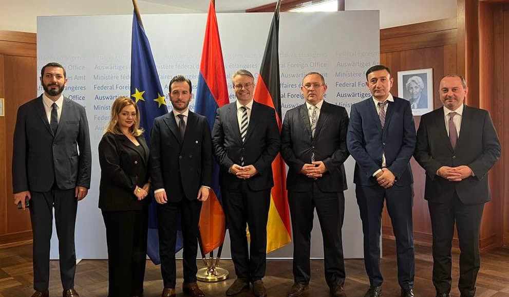 Հայ խորհրդարանականները Գերմանիայի ԱԳՆ պետնախարարի հետ քննարկել են Հայաստանի և Ադրբեջանի միջև խաղաղության գործընթացը