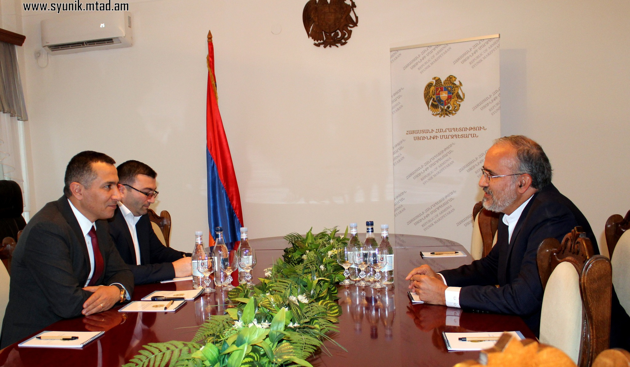 Սյունիքի մարզպետը և ԻԻՀ գլխավոր հյուպատոսը քննարկել են մարզի և Իրանի միջև տարբեր ոլորտներում հնարավոր համագործակցությանն առնչվող հարցեր