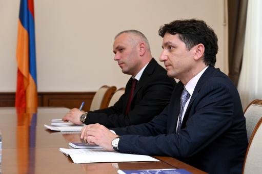 Ֆինանսների նախարարն ընդունել է Հայաստանում ՄԱԿ-ի մանկական հիմնադրամի ներկայացուցչին
