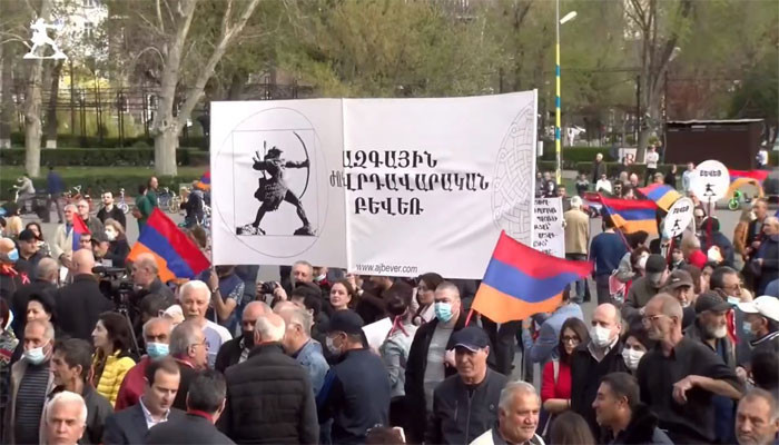Ազգային-ժողովրդավարական բևեռի հանրահավաքը՝ ուղիղ