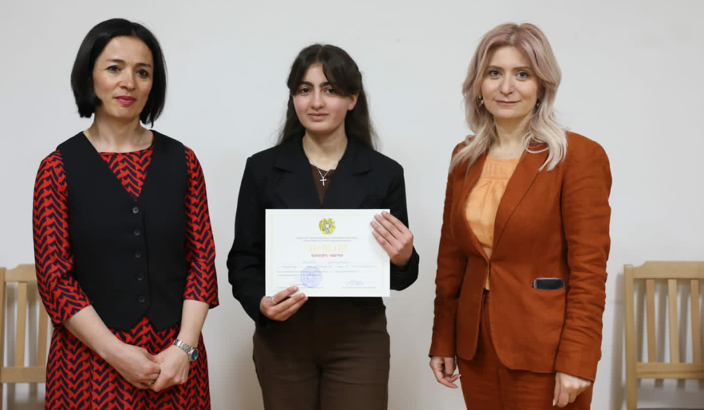Ժաննա Անդրեասյանը 1-ին կարգի դիպլոմներ է հանձնել 2025-2026 ուստարվա դպրոցականների հանրապետական առարկայական օլիմպիադաների հաղթողներին