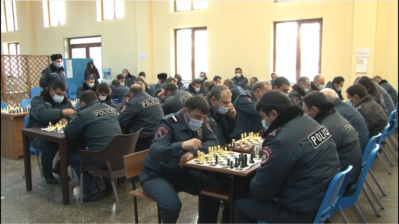 Անցկացվել է արագ շախմատի ոստիկանության առաջնություն (տեսանյութ)