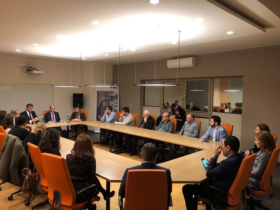 Արտակ Բեգլարյանը հանդիպումներ է ունեցել նաև Վիեննայում
