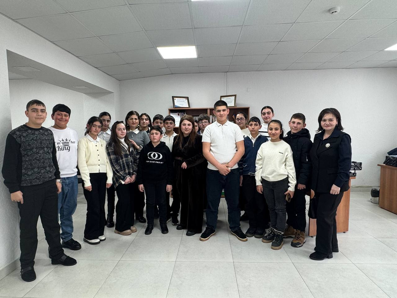 ՄԻՊ-ի Շիրակի մարզային ստորաբաժանումը հյուրընկալել է «Գյումրու Գ. Սարյանի անվան թիվ 24 հիմնական դպրոցի» աշակերտներին