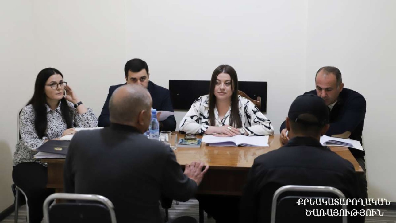 Քրեակատարողական ծառայության պետն ընդունել է ցմահ դատապարտյալներին