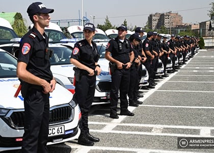 ԵՄ-ն  51 միավոր տրանսպորտային միջոց է նվիրում Հայաստանի պարեկային ծառայության համար