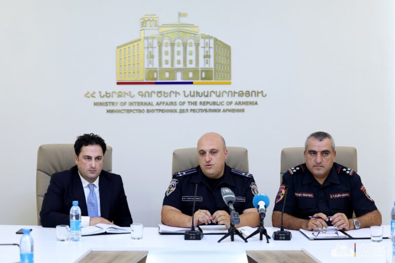 Ներկայացվել են սեպտեմբերի 1-ին ընդառաջ դպրոցամերձ տարածքներում իրականացվող համալիր միջոցառումները