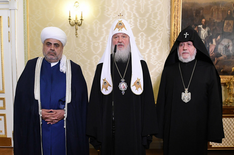 Մոսկվայում մեկնարկել են Հայաստանի և Ադրբեջանի հոգևոր առաջնորդների բանակցությունները