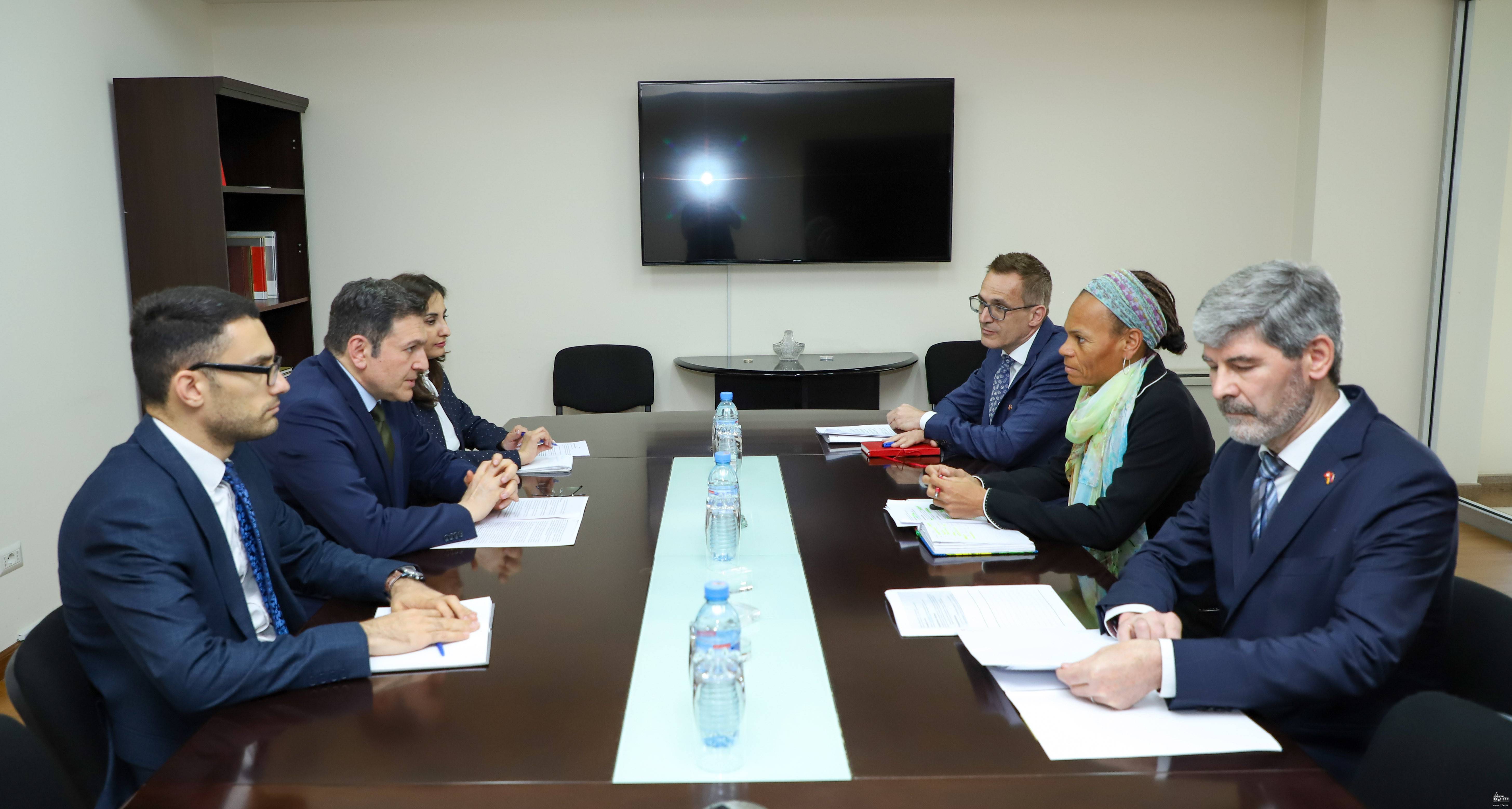 Պարույր Հովհաննիսյանն ընդունել է Շվեյցարիայի զարգացման և համագործակցության գործակալության գլխավոր տնօրենին