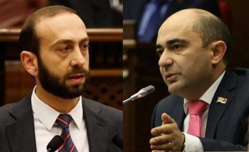 Մարուքյանն այցելել է ԱԺ նախագահ Արարատ Միրզոյանին