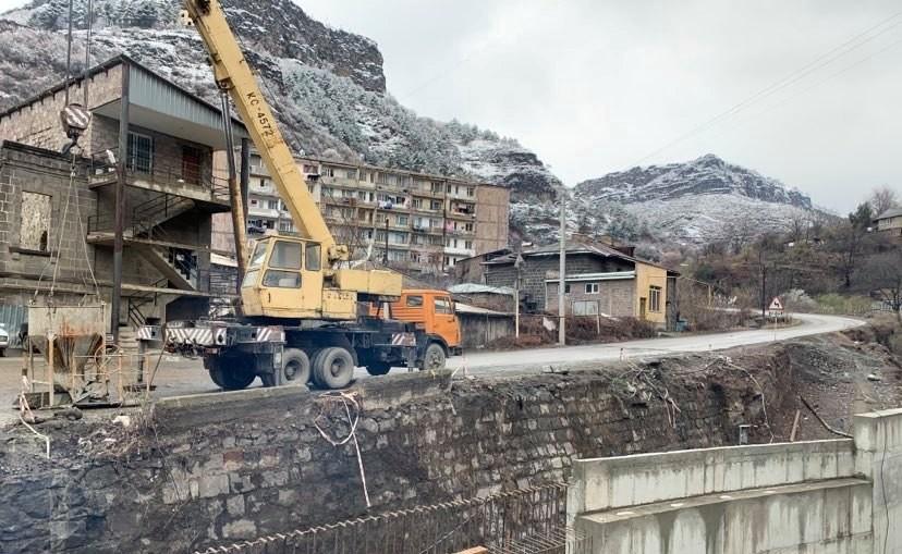 Մ6 միջպետական ճանապարհի հիմնանորոգումը շարունակվում է