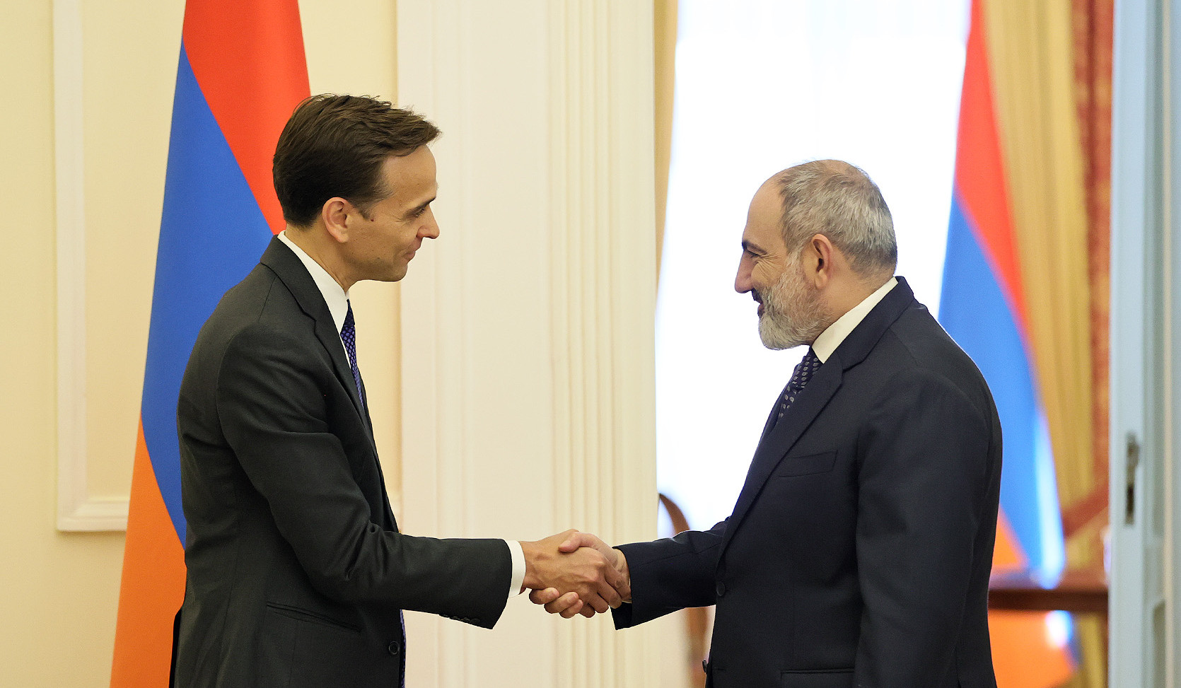 Փաշինյանն ընդունել է ԱՄՆ պետքարտուղարի Հարավային Եվրոպայի և Եվրասիայի հարցերով փոխտեղակալին