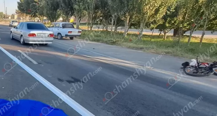 Մահվան ելքով վրաերթ՝ Արարատի մարզում․ Երևան-Երասխ ավտոճանապարհին «Opel Astra»-ն վրաերթի է ենթարկել 75-ամյա հեծանվորդին․ վերջինս տեղում մահացել է