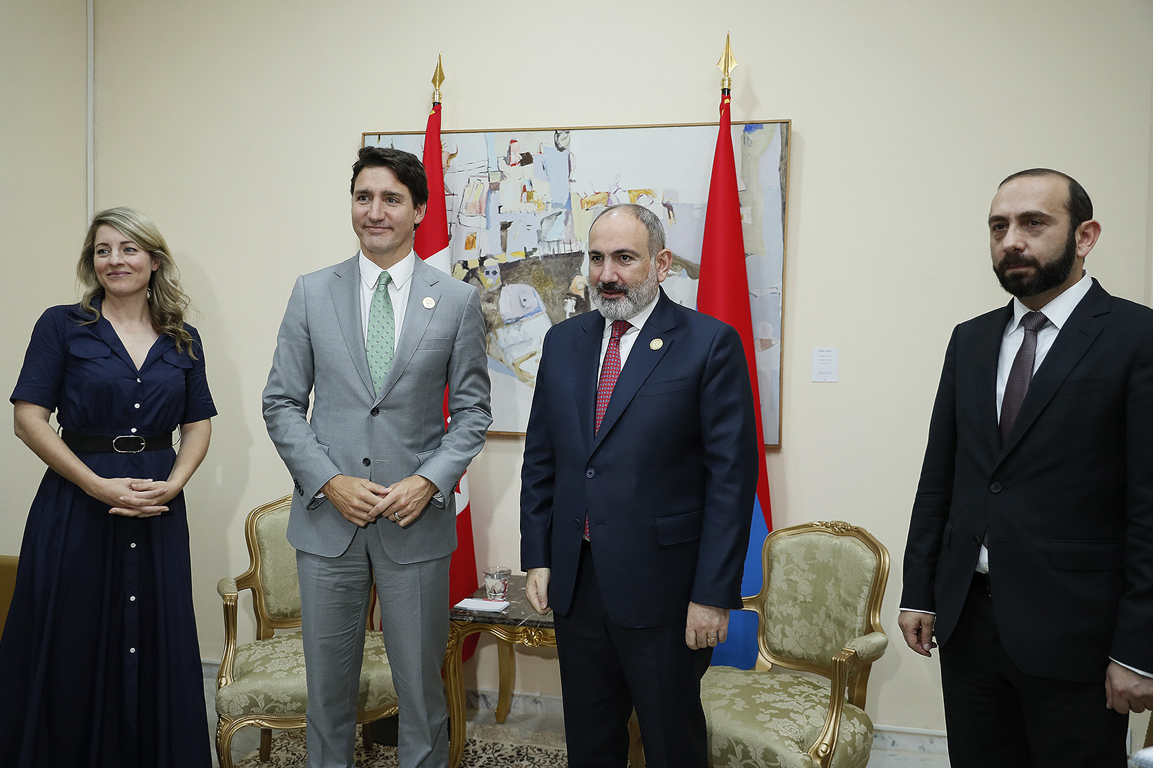 Пашинян и Джастин Трюдо обсудили вопросы дальнейшего развития армяно-канадских отношений