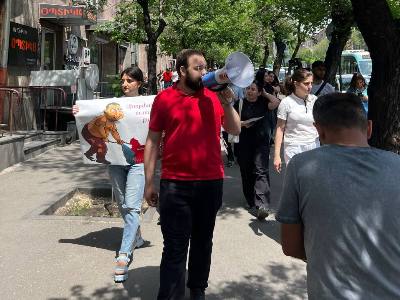 Քաղաքացիներն իրազեկման ակցիա են անցկացնում ԲՈՒՀ-երում՝ ի աջակցություն տավուշցիների