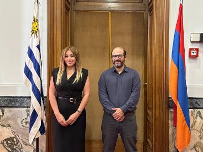 ՀՀ դեսպանն ու Ուրուգվայի Ներկայացուցիչների պալատի նախագահը քննարկել են Հայաստան-Ադրբեջան խաղաղության համաձայնագրի գործընթացի շուրջ վերջին զարգացումները