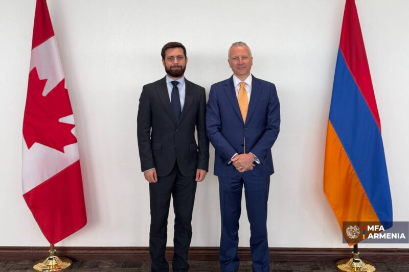Կարևորվել է ՀՀ-Կանադա բարձրաստիճան շփումների շարունակականությունը