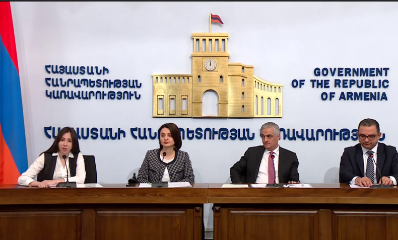 Փոխվարչապետ Մհեր Գրիգորյանի, նախարարներ Զարուհի Բաթոյանի և Տիգրան Խաչատրյանի ասուլիսը․ ուղիղ