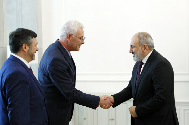 Վարչապետն ընդունել է Լիտվա-Հայաստան միջխորհրդարանական բարեկամական խմբի ղեկավարի գլխավորած պատվիրակությանը