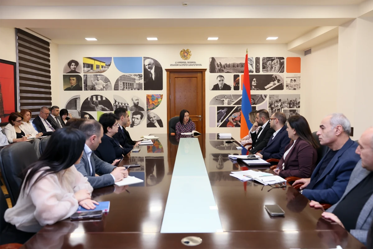 ԿԳՄՍ նախարարությունում քննարկվել են ընթացիկ ծրագրերն ու առաջիկա անելիքները