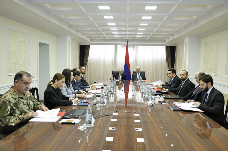 Նիկոլ Փաշինյանի գլխավորությամբ տեղի է ունեցել Անվտանգության խորհրդի հերթական նիստը