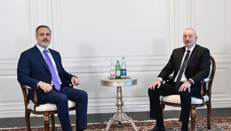 Ալիևն ու Թուրքիայի ԱԳ նախարարն օկուպացված Շուշիում քննարկել են Բաքվի և Երևանի հարաբերությունները