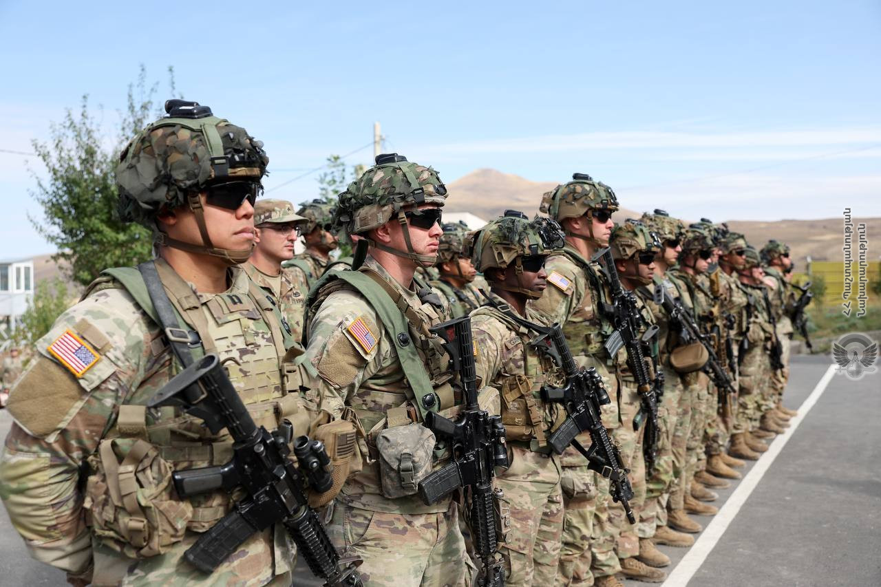 Американские солдаты завершат совместные военные учения с армянскими военными в Армении