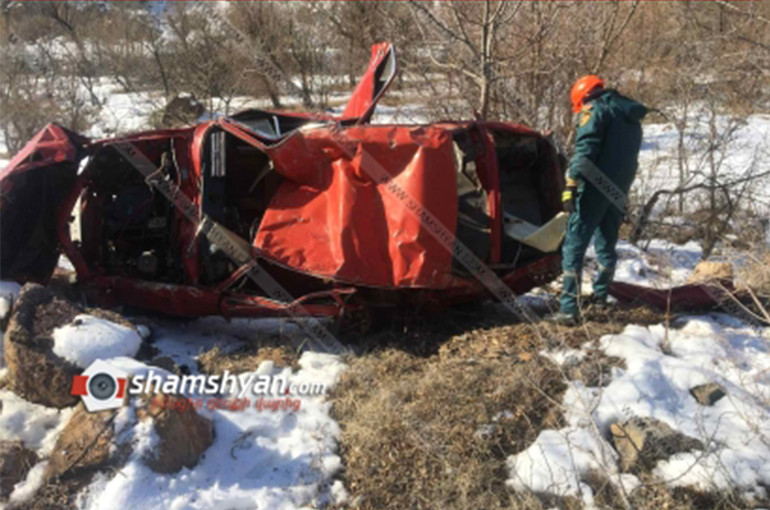 68-ամյա վարորդի դին հայտնաբերել են ավտոմեքենայից դուրս․ Վայոց Ձորում «06»-ը մոտ 100 մետր գլորվելով, հայտնվել է ձորում