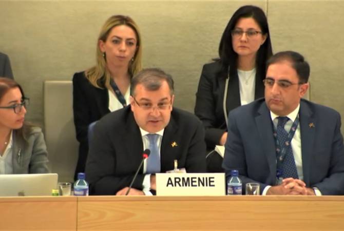 Бархатная революция укрепила свободу слова в Армении: выступление замминистра ИД РА в ООН