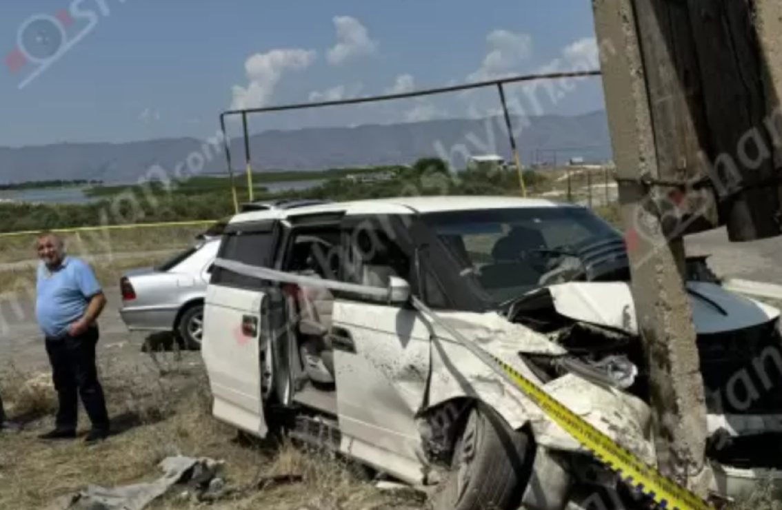 Գեղարքունիքում բախվել են «Volkswagen Tuareg»-ը և «Honda Elysion»-ը․ կա 6 վիրшվոր