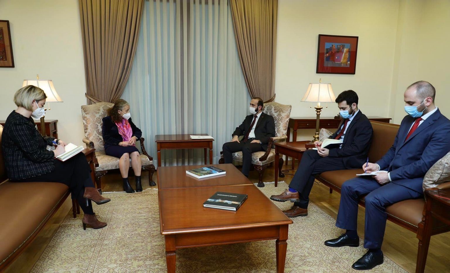 ԱԳ նախարարն ընդունել է Հայաստանում ՄԱԿ-ի մշտական համակարգողի պաշտոնակատարին
