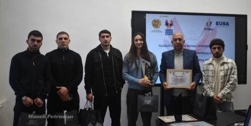 Հայաստանի ուսանողական մարզական ֆեդերացիան ամփոփել է 2023 թվականը