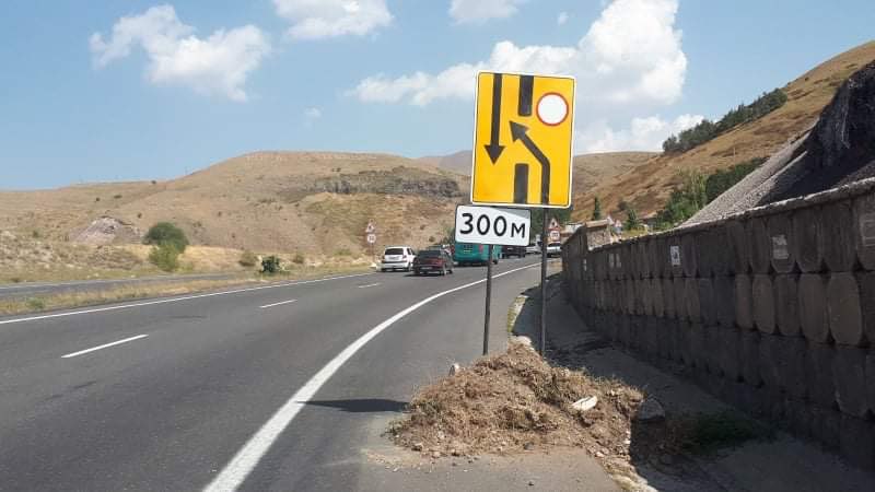 Երևան-Սևան ճանապարհի աջակողմյան հատվածը ժամանակավորապես փակ է