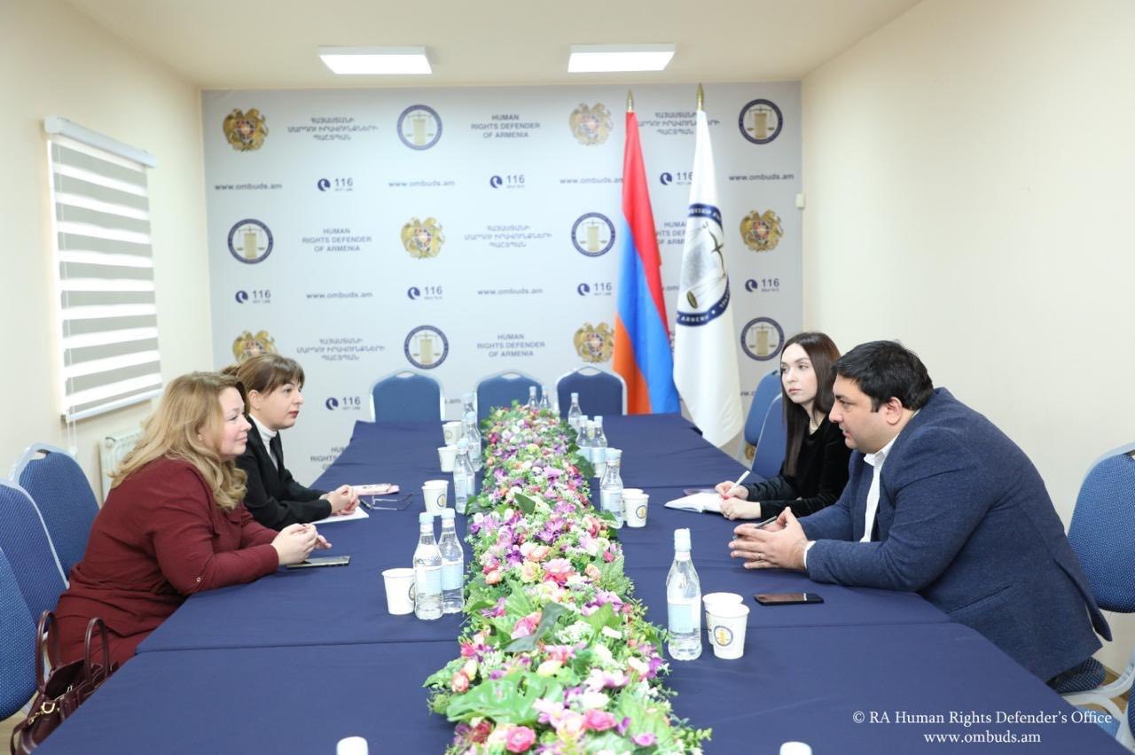 ՄԻՊ աշխատակազմում ընդունել են Ուկրաինայի դեսպանության մարդու իրավունքների հարցերով խորհրդականին