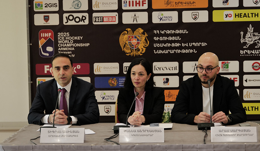 Տափօղակով հոկեյի հավաքականն ու հյուրընկալող Երևանը պատրաստ են աշխարհի առաջնության մեկնարկին