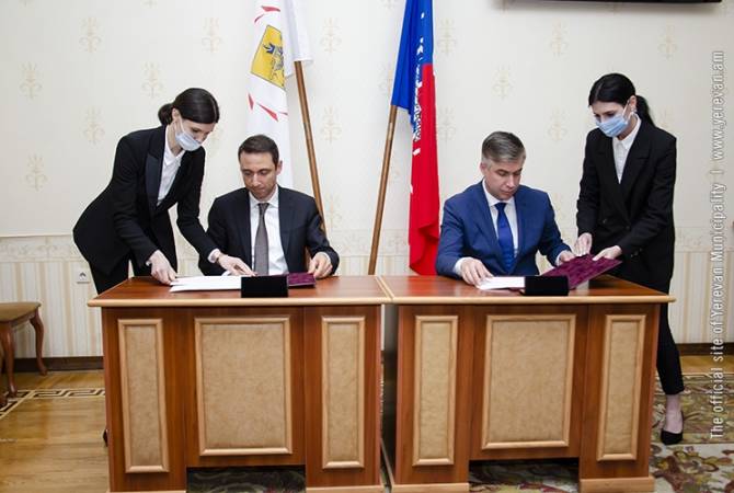 Երևանը և Դոնի Ռոստովը համագործակցության հնգամյա ծրագիր են ստորագրել