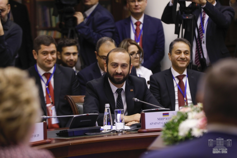 Արարատ Միրզոյանը մասնակցել է ԱՊՀ միջխորհրդարանական վեհաժողովի խորհրդի նիստին