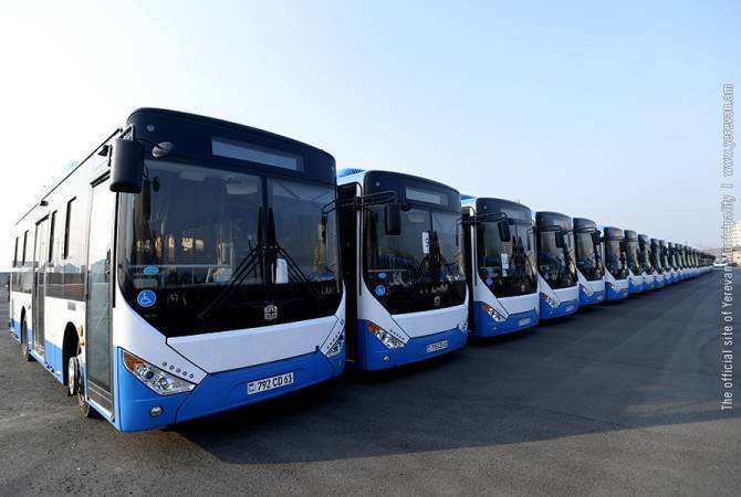 Ակնկալում ենք, որ մինչև դեկտեմբերի վերջը 150 նոր ավտոբուսներ կլինեն Երևանում. քաղաքապետ