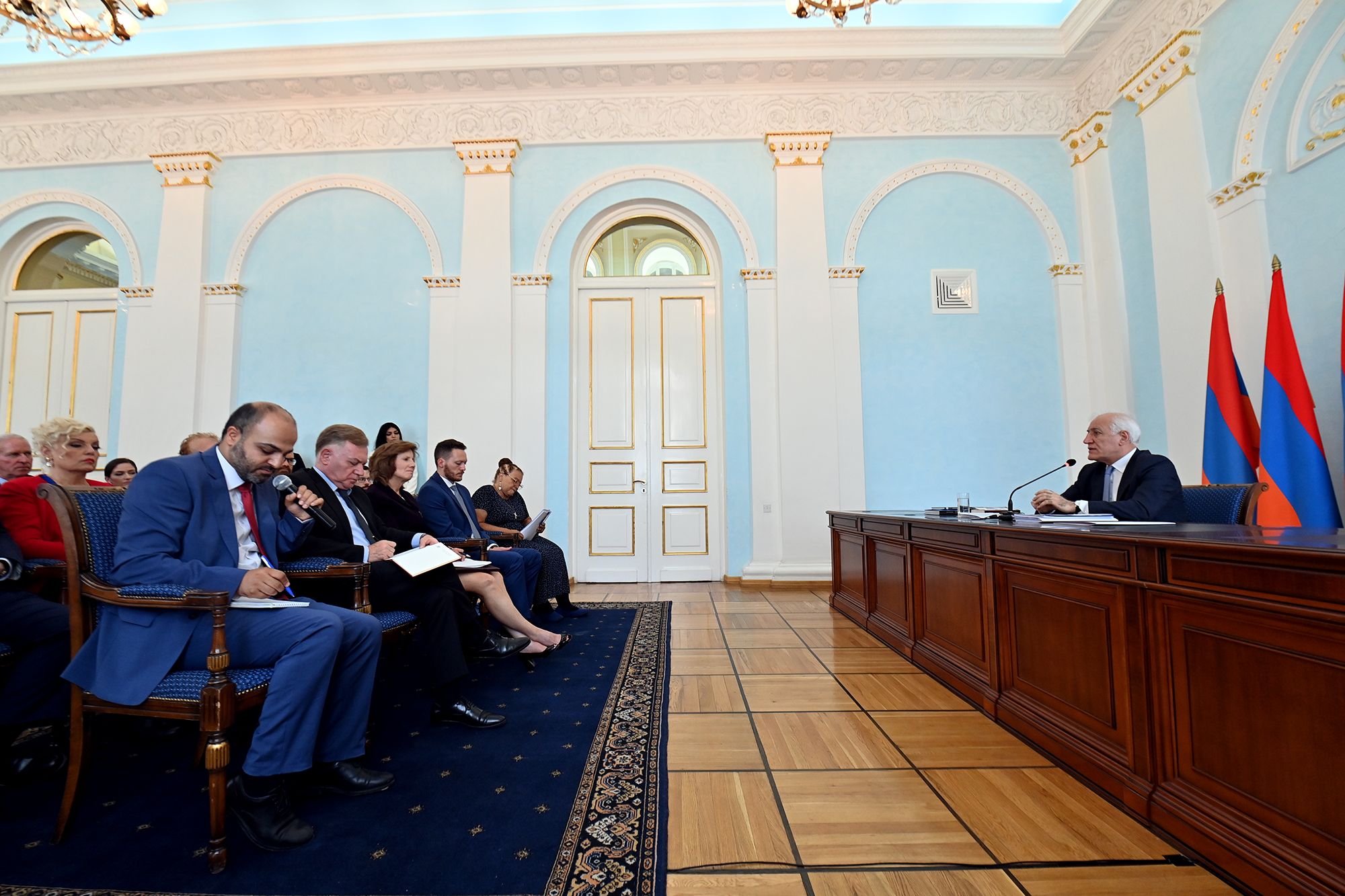 Խաչատուրյանն ընդունել է «Փրկիր Հայաստանը» հուդայա-քրիստոնեական միության պատվիրակությանը