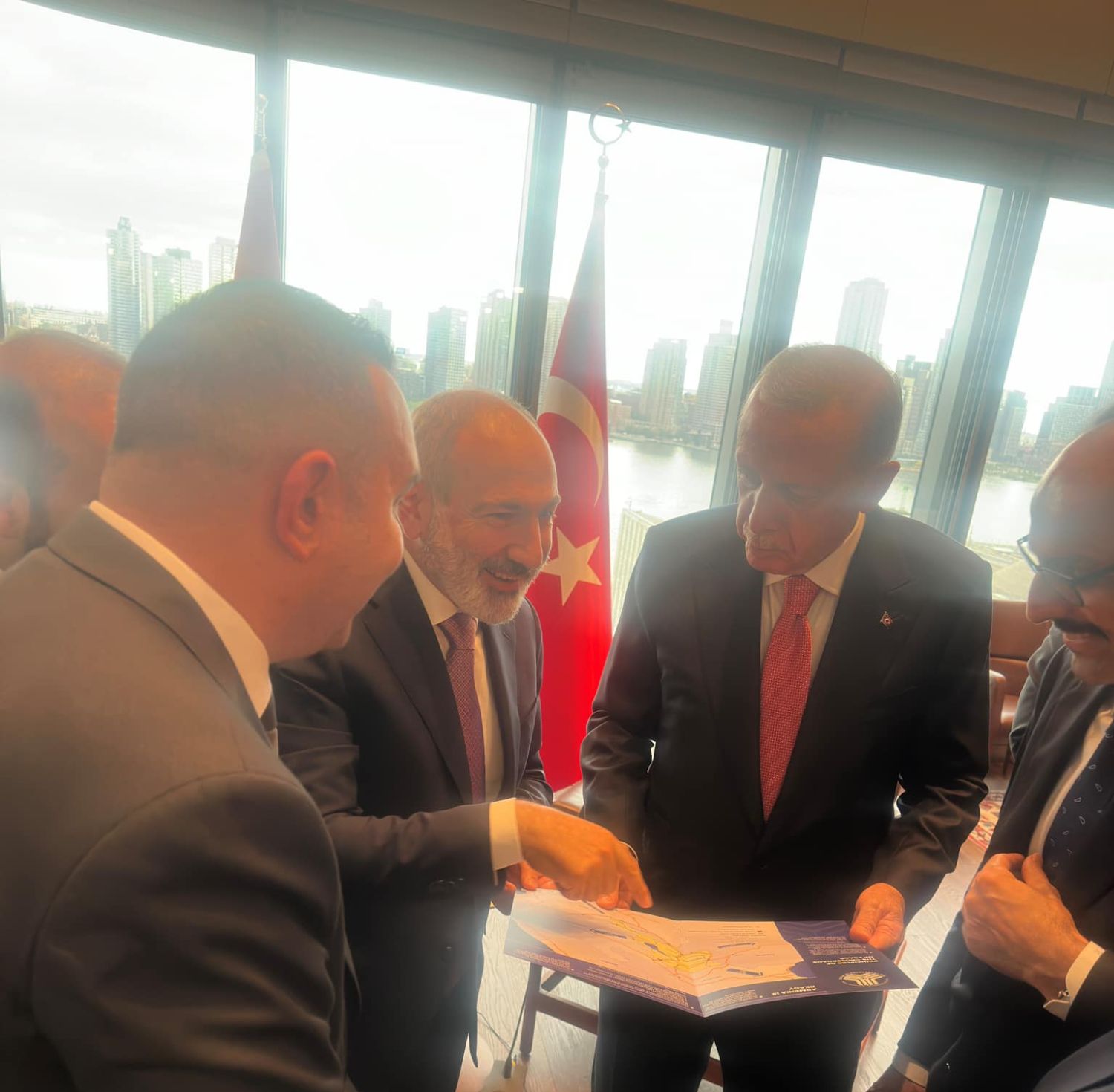 Երևանն Անկարային խնդրել է նպաստել Ադրբեջանի հետ խաղաղության պայմանագրի ստորագրմանը. Էրդողան
