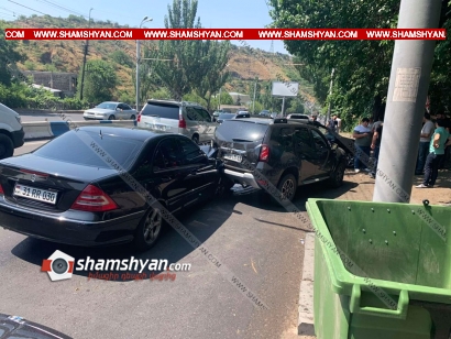 Ավտովթար-վրաերթ Երևանում.Վրաերթի ենթարկվածը մեքենաներից մեկի վարորդն էր