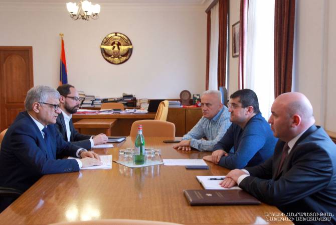 Президент Арцаха принял председателя комитета градостроительства Армении